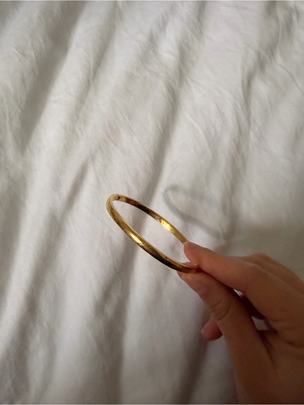 Classic Gold-Tone Women's Bangle Bracelet